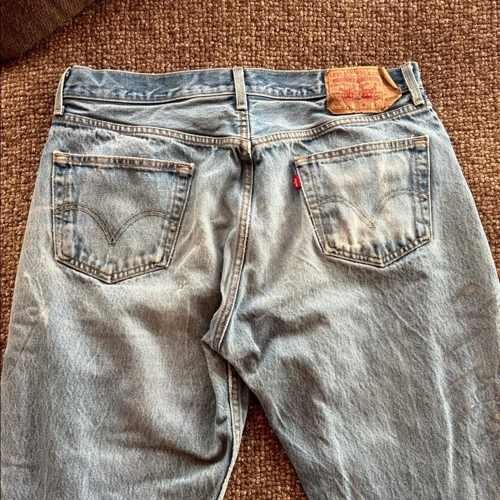 Vintage Distressed Levi’s 501 Jeans